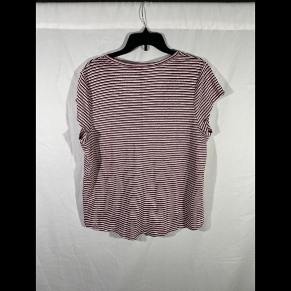 NEW Nordstrom Signature Francesca Linen Stripe Top‎ - Picture 7 of 12